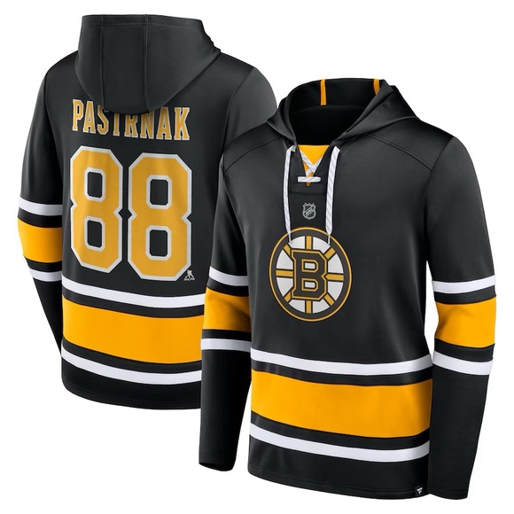 🆕BRUINS PASTRNAK JERSEY HOODIE🔥 💰$157 US dollars OR $218 CDN dollars - Picture 4 of 9